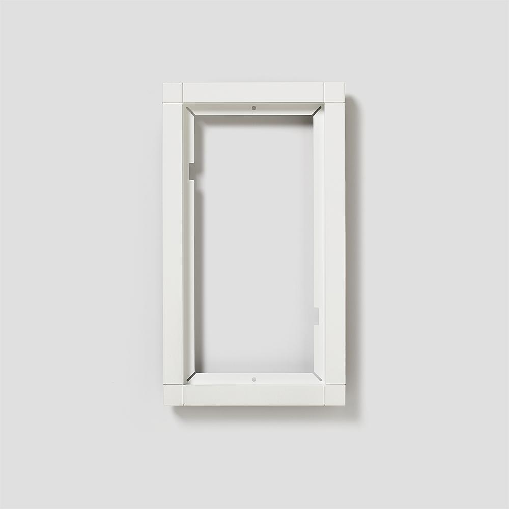 SIEDLE KR 611-2/1-0 W Kombirahmen