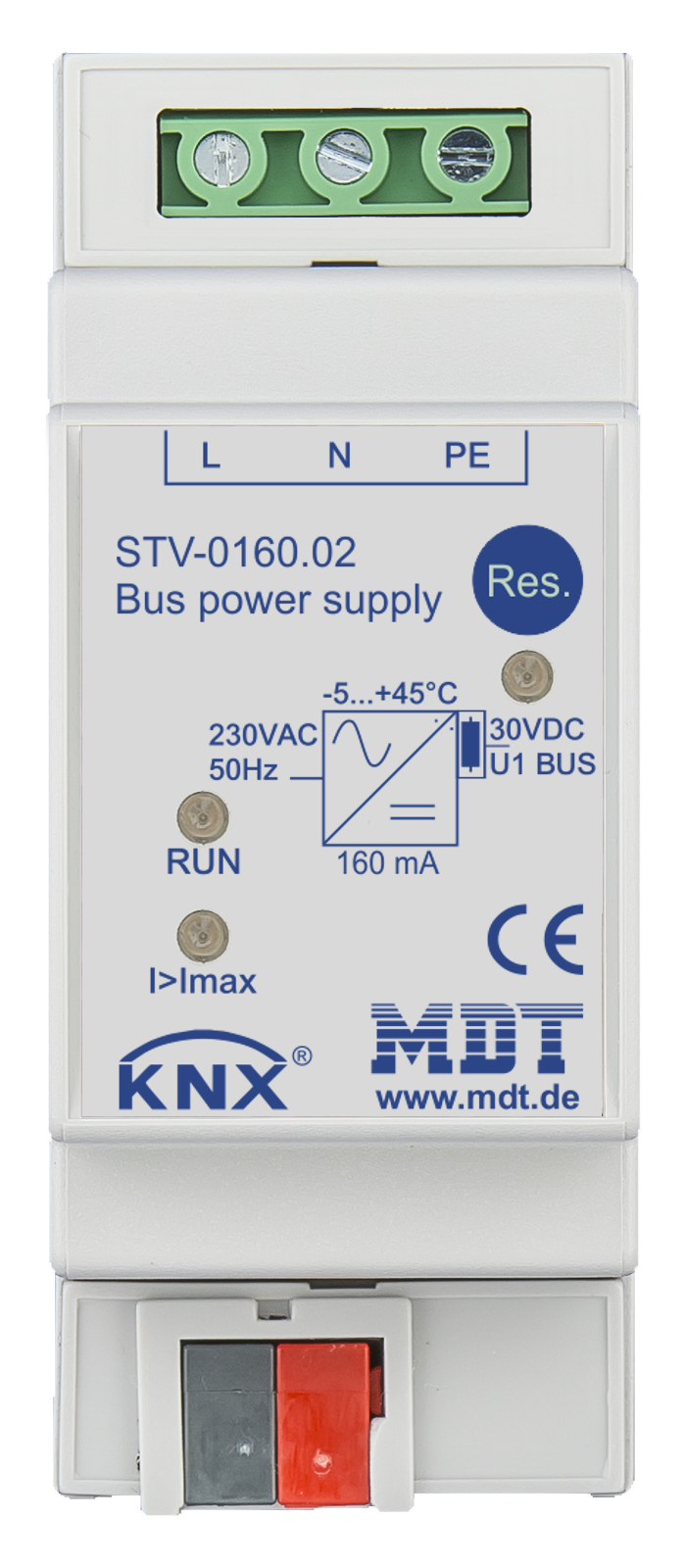 MDT Busspannungsversorgung, 2TE, REG, 160mA