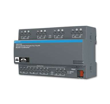 BUSCH-JÄGER 6251/8.8 E/A-Schaltaktor, 8fach, 6 A, REG, BJE
