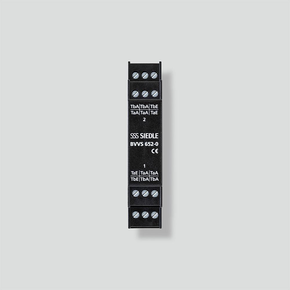 SIEDLE BVVS 652-0 Bus-Video-Verteiler symmetrisch Hutschiene