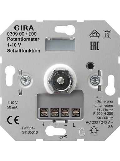 GIRA 030900 Einsatz elektronisches Potentiometer für Steuereingang mit Schaltfunktion